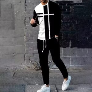 ফুল হাতা গেঞ্জি এবং ট্রাউজার সেট