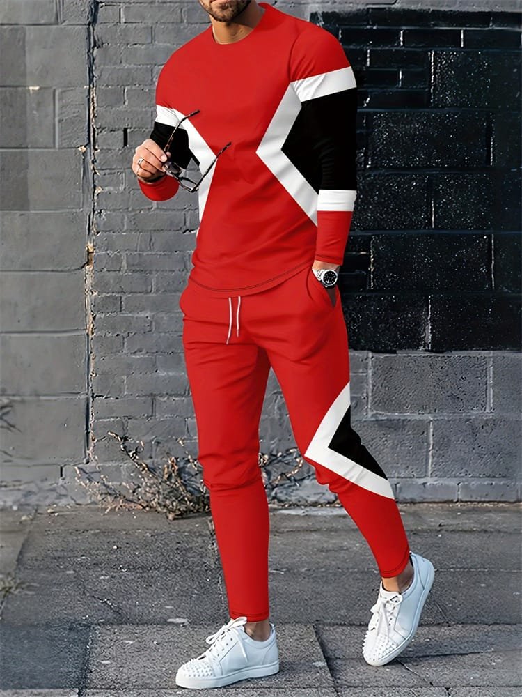 ফুল হাতা গেঞ্জি এবং ট্রাউজার সেট