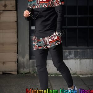 ফুল হাতা গেঞ্জি এবং ট্রাউজার সেট