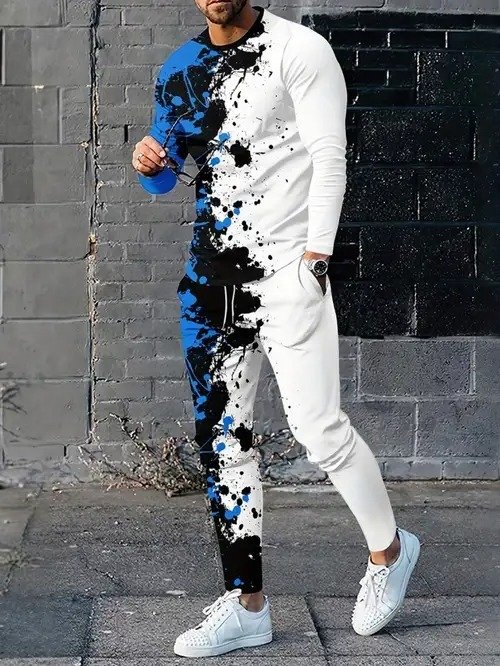 ফুল হাতা গেঞ্জি এবং ট্রাউজার সেট