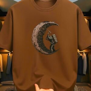 Drop Shoulder Tshirt with DTF Print