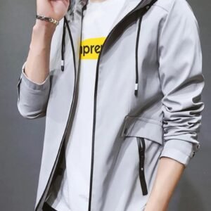 Stylish Bonded Hoodie For Simple Men's