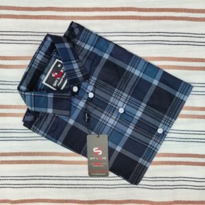 *Shy Looks Pure Cotton full Sleeve Check & Print Shirt for Men's*