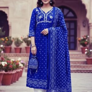 রেডিমেড নাইরা কাট থ্রি পিস