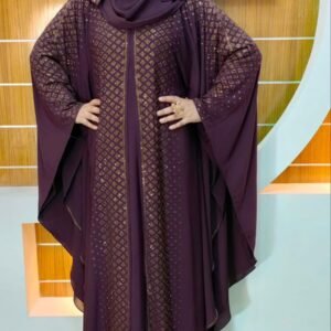 ​💎 গ্ল্যামারাস ৪ পার্ট স্টোন আবায়া বোরকা! 💎