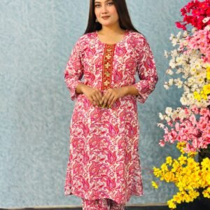 ✨ নিউ কটন ২ পিস সেট: জামা+পায়জামা ✨