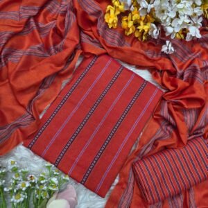 বার্মিজ তাঁত থ্রি-পিস