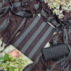 বার্মিজ তাঁত থ্রি-পিস