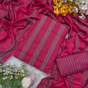 বার্মিজ তাঁত থ্রি-পিস