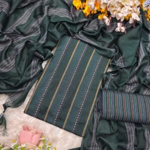 বার্মিজ তাঁত থ্রি-পিস