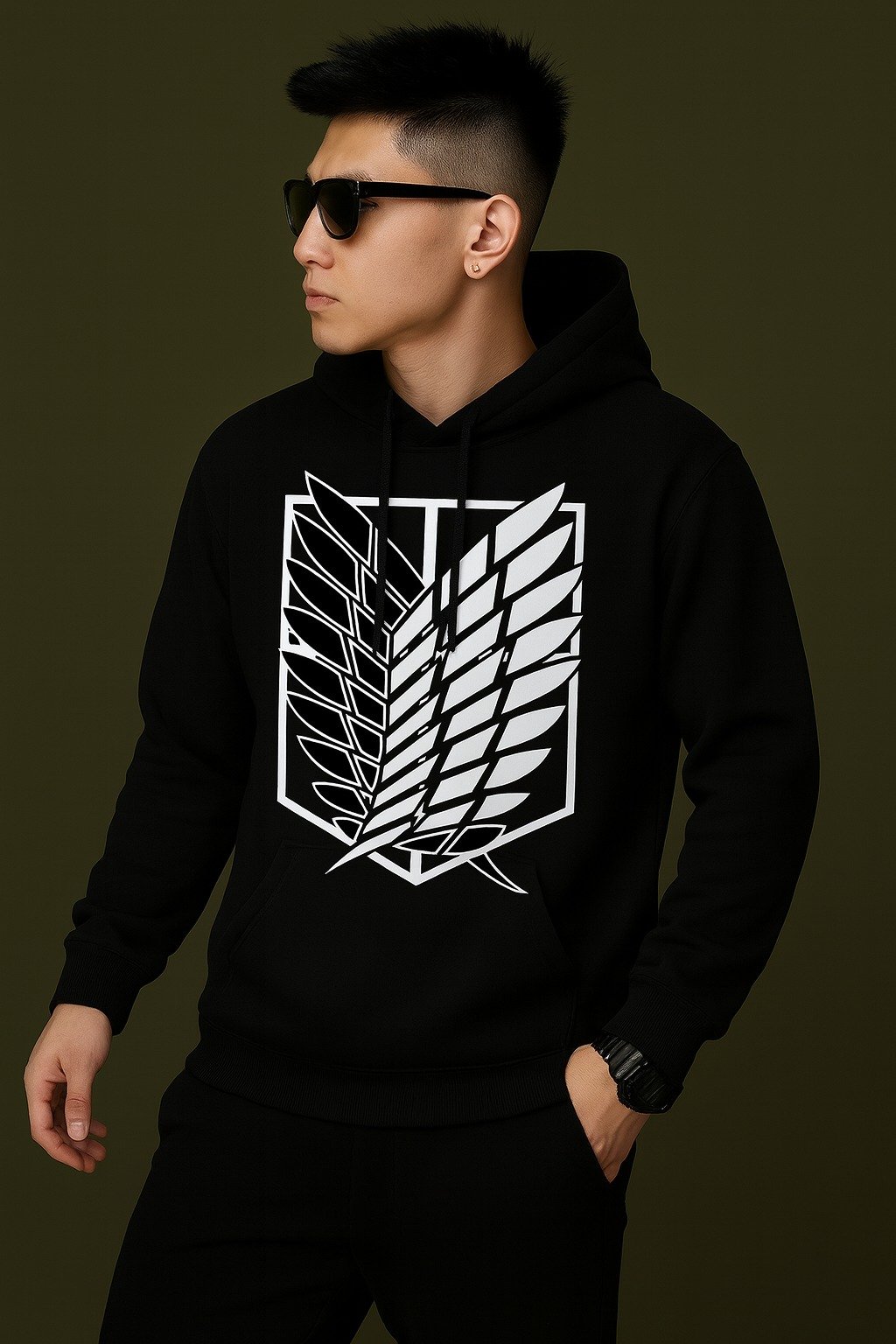 প্রিমিয়াম কটন DTF স্টাইলিশ হুডি