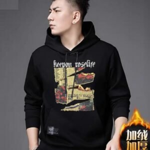 প্রিমিয়াম কটন DTF স্টাইলিশ হুডি