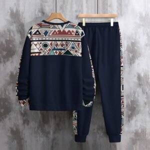 Full Slevee T-Shirt and Trouser Combo Set