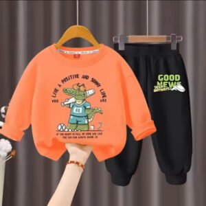 ​❄️ বাচ্চাদের শীতকালীন সোয়েটশার্ট ও ট্রাউজার সেট (কম্বো) ❄️