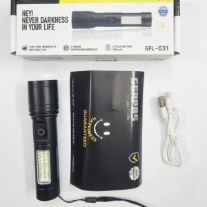 Geapas GFL-031 LED জুম টর্চ লাইট