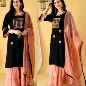 রেডিমেড সুতি থ্রি-পিস কালেকশন