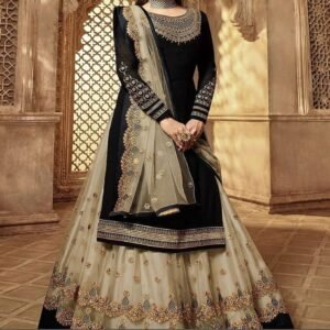 প্রিমিয়াম পার্টি ওয়্যার লেহেঙ্গা স্টাইল স্যুট