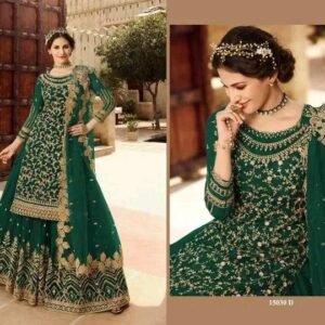 রাজকীয় জর্জেট বা সিল্ক লেহেঙ্গা সেট