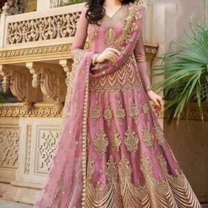 রাজকীয় জর্জেট বা সিল্ক লেহেঙ্গা সেট