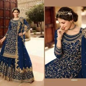 রাজকীয় জর্জেট বা সিল্ক লেহেঙ্গা সেট