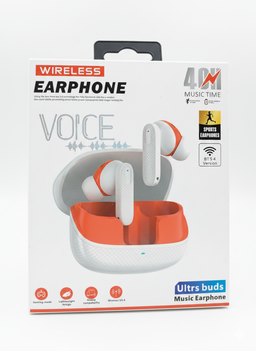 Voice Ultrs Buds – Wireless Music Earphone 🎧