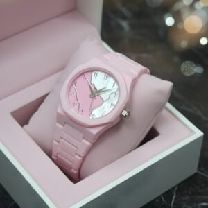 প্রিমিয়াম অ্যারাবিক ম্যাপ ডায়াল ওয়াচ