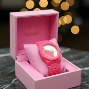 প্রিমিয়াম অ্যারাবিক ম্যাপ ডায়াল ওয়াচ