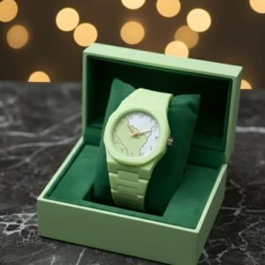 প্রিমিয়াম অ্যারাবিক ম্যাপ ডায়াল ওয়াচ