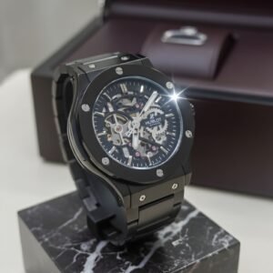 প্রিমিয়াম অটোমেটিক স্কেলিটন ঘড়ি(ব্যাটারি ছাড়া চলবে)