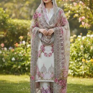 ​🌸 প্রিমিয়াম দুবাই সফট সিল্ক থ্রি-পিস 🌸