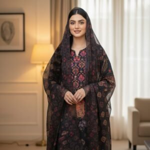 ​🌸 প্রিমিয়াম দুবাই সফট সিল্ক থ্রি-পিস 🌸