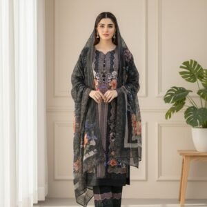 ​🌸 প্রিমিয়াম দুবাই সফট সিল্ক থ্রি-পিস 🌸