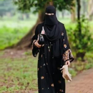 Golden Golap Ambrotari Borkha(ফুলসেট)