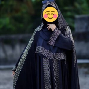 রুপকথা স্টোন বোরকা সেট