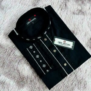 ​🌟 রাজকীয় আভিজাত্যে প্রিমিয়াম ইন্ডিয়ান ফেন্সি কটন পাঞ্জাবি 🌟