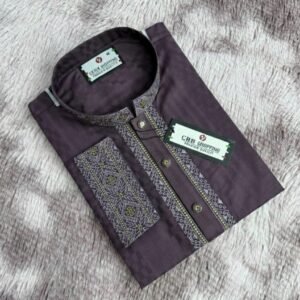 ​🌟 রাজকীয় আভিজাত্যে প্রিমিয়াম ইন্ডিয়ান ফেন্সি কটন পাঞ্জাবি 🌟