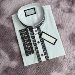 প্রিমিয়াম সফট কটন এমব্রয়ডারি পাঞ্জাবি