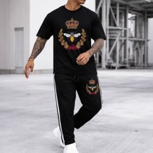 প্রিমিয়াম টি-শার্ট ও ট্রাউজার কম্বো সেট