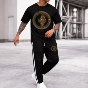 প্রিমিয়াম টি-শার্ট ও ট্রাউজার কম্বো সেট