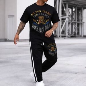 প্রিমিয়াম টি-শার্ট ও ট্রাউজার কম্বো সেট