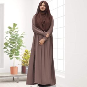 🥀কুচিকাটা গাউন বোরকা🥀(ফুলসেট)