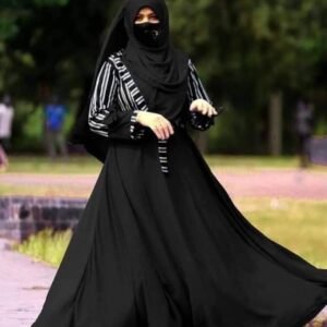 🖤স্টেপ গাউন বোরকা🖤(ফুলসেট)