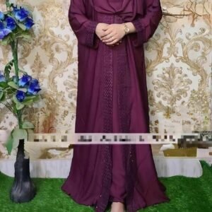 🖤এম্বয়াডারী কটি বোরকা-৩🖤