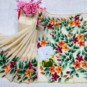 ট্রেডিশনাল হ্যান্ড প্রিন্ট কাপল সেট