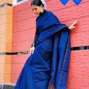 স্টাইলিশ চুমকি শাড়ি