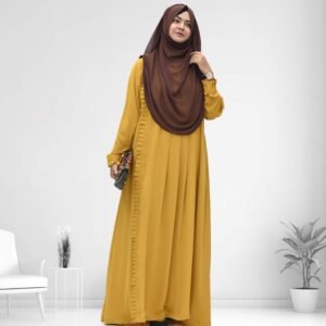 🥀কুচিকাটা গাউন বোরকা🥀(ফুলসেট)