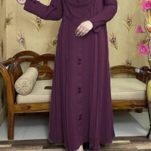 🖤কুচি গাউন বোরকা 🖤(ফুলসেট)