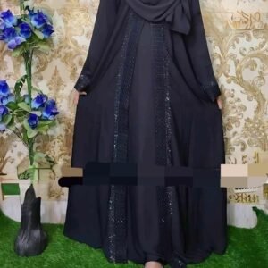 🖤এম্বয়াডারী কটি বোরকা-৩🖤