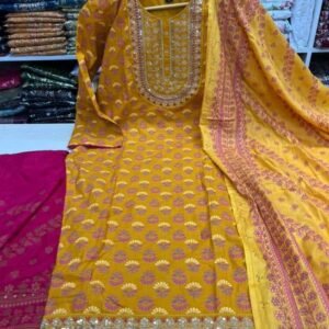 রেডিমেড কটন বুটিক থ্রি পিস