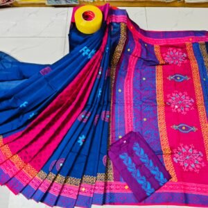 টাঙ্গাইল ধুপিয়ান সিল্ক শাড়ি পাঞ্জাবির কাপল ড্রেস